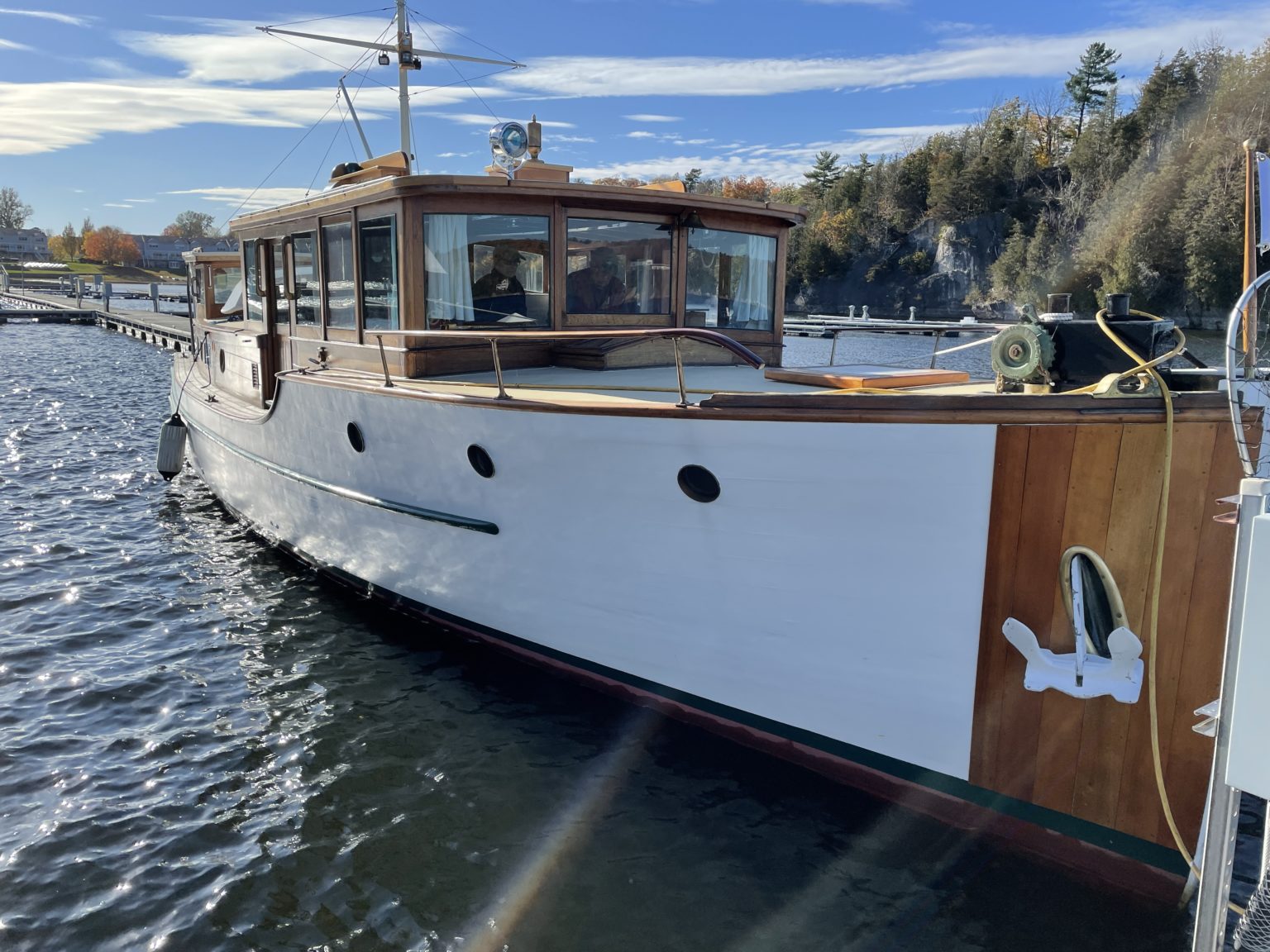 lake union cruise on a classic yacht